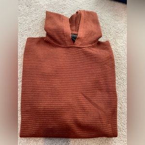 Pre-Owned Banana Republic Mens Supima Cotton Ribbed Hoodie